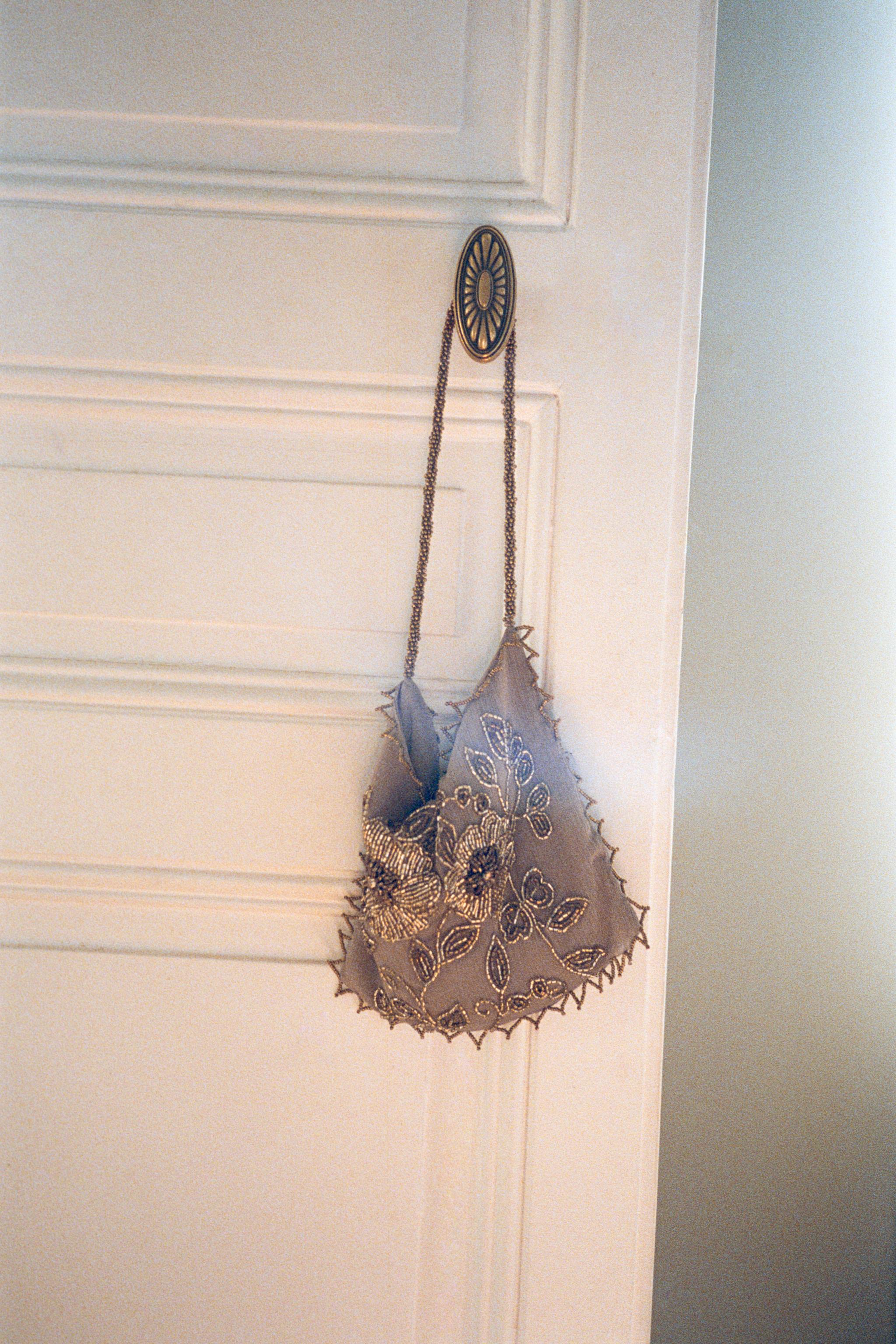 SEQUIN MINI BUCKET BAG
